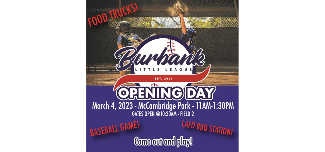 Join Us For Opening Day - March 4th
